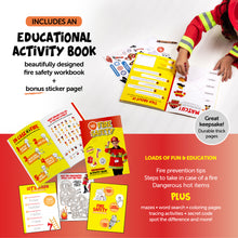 Load image into Gallery viewer, Kids Fireman Costume and Role-Play Toy Accessories ( 10 Pcs )