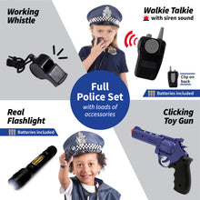 Load image into Gallery viewer, Born Toys Police Toys Set with Police Accessories Includes Police Baton, Handcuffs for Kids, Toy Gun, Police Hat - For Kids Police Costume for Boys &amp; Girls for their Role Play, Dress Up &amp; Pretend Play