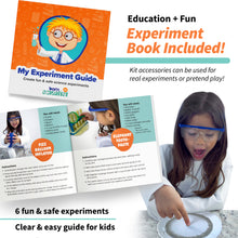 Load image into Gallery viewer, Born Toys Science Kits for Kids w/ Kids Lab Coat for Ages 5-8, Includes Science Experiments for Kids, Science Toys, Kids Science Goggles, Kids Science Kits, Dress Up &amp; Pretend Play or Kids Costume